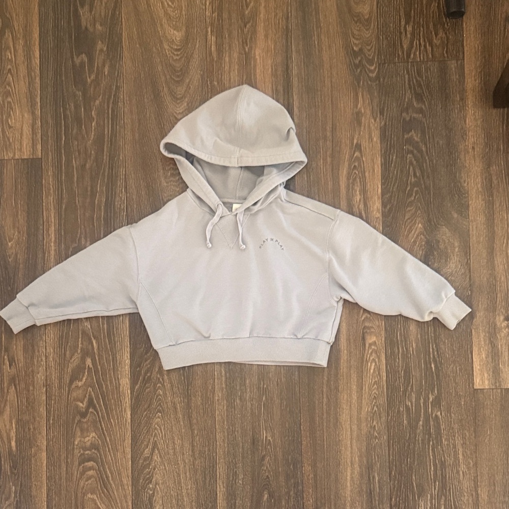 Gray Kids Hoodie